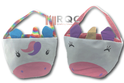 Unicorn Easter Bag, Rainbow Unicorn Easter Bucket, Easter Bags, Easter Basket Bag Canada