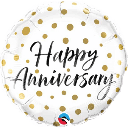Happy Anniversary Mylar Balloons sold by RQC Supply located in Woodstock, Ontario