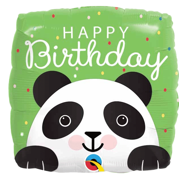 Happy Birthday Panda Balloons sold by RQC Supply Canada located in Woodstock, Ontario Canada
